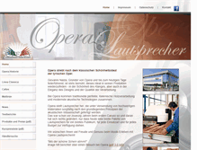 Tablet Screenshot of opera-lautsprecher.de